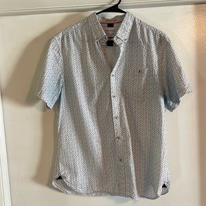 Mens Denim &Flower shirt 👕